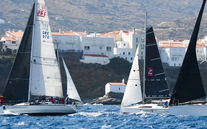 58ος Eurobank Διεθνής Ιστιοπλοϊκός Αγώνας Άνδρου «Ι. Β. Γουλανδρής»: Αναβολή της εκκίνησης εξαιτίας ισχυρών&nbsp;ανέμων